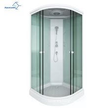 Manufacturer-customized shape of bathroom glass steam shower room, some styles with bathtub